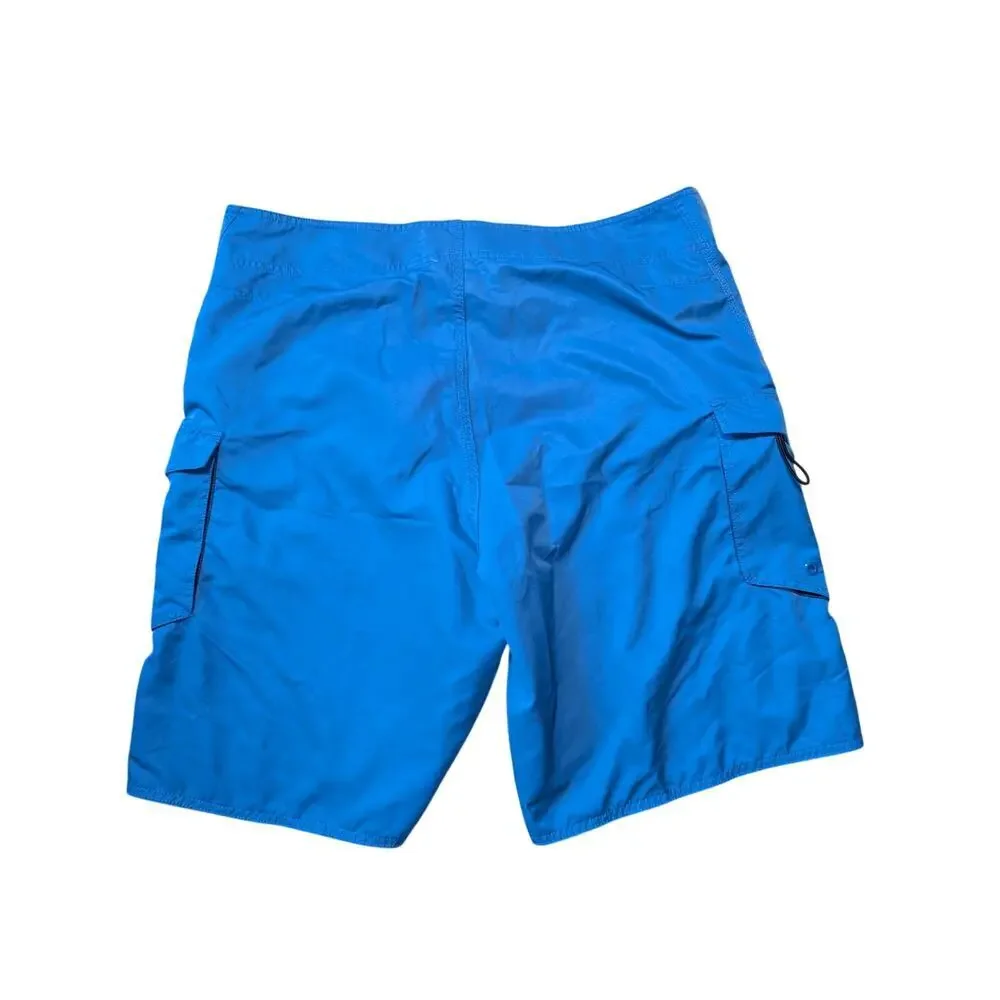 RON JON SURF SHOP Men's Board Shorts/swim shorts, Size 38; Blue